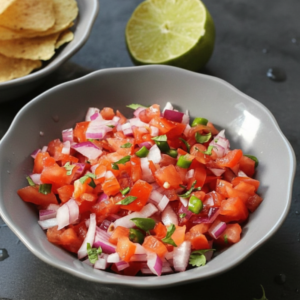 Simple Chunky Salsa: Easy Homemade Pico de Gallo