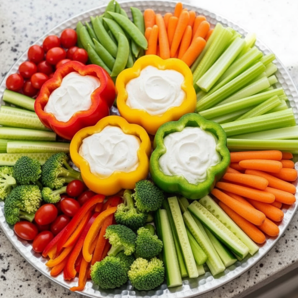 Epic Fresh Vegetable Tray: A Stunning Party Appetizer